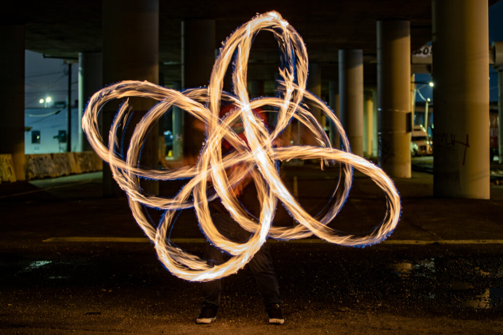 FIRE SPINNING